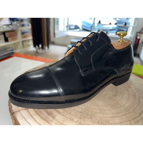 Oxford in Pelle di Vitello Nero